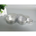 Silver Aluminum Jar with PVC Lid Cover (PPC-ATC-0103)